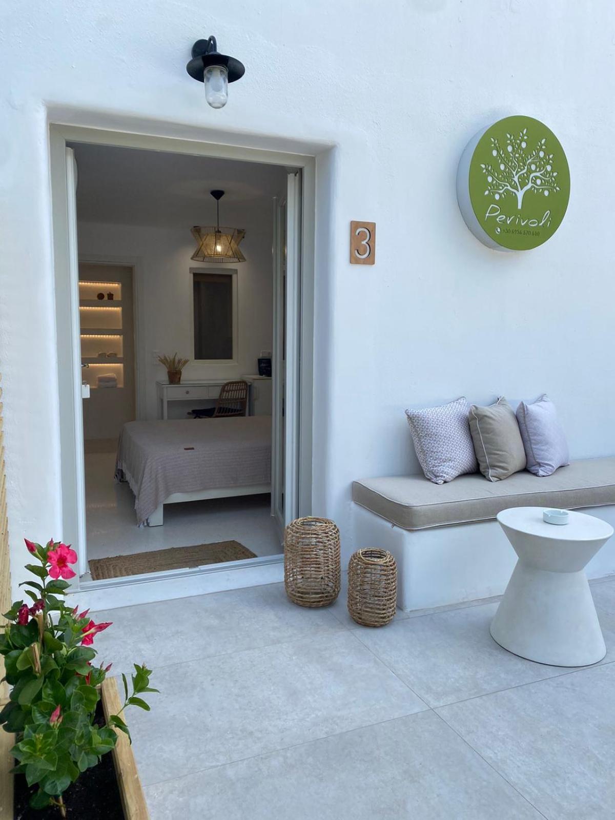 Perivoli Rooms Páros 客房 照片